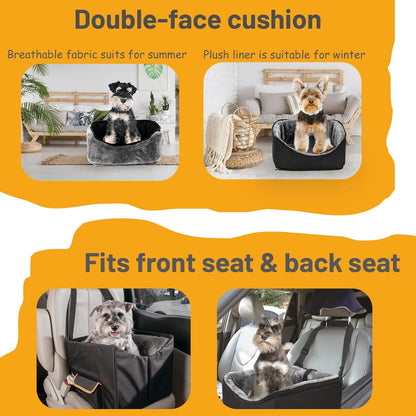 Elevated Dog Car Seat